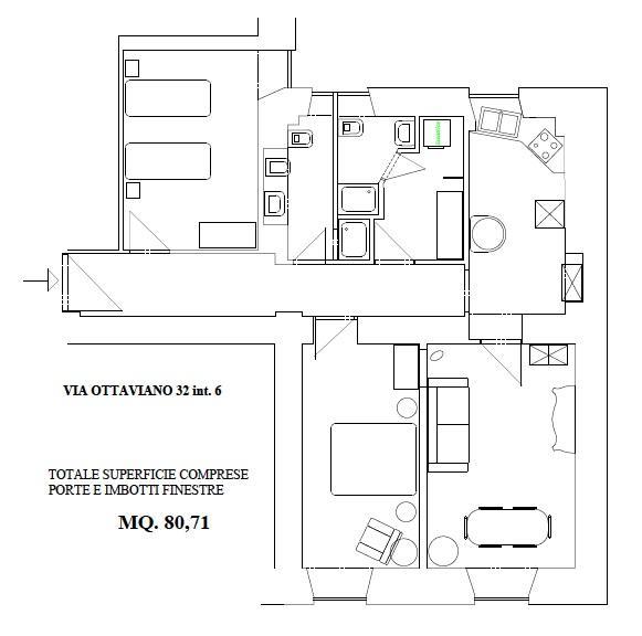 Domus Ottavia In Appartamento Roma